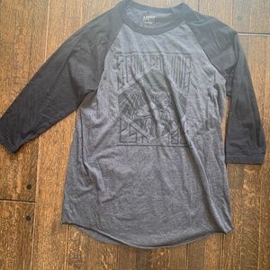 Stone Brewing Co. - Black/Grey Raglan Tee
